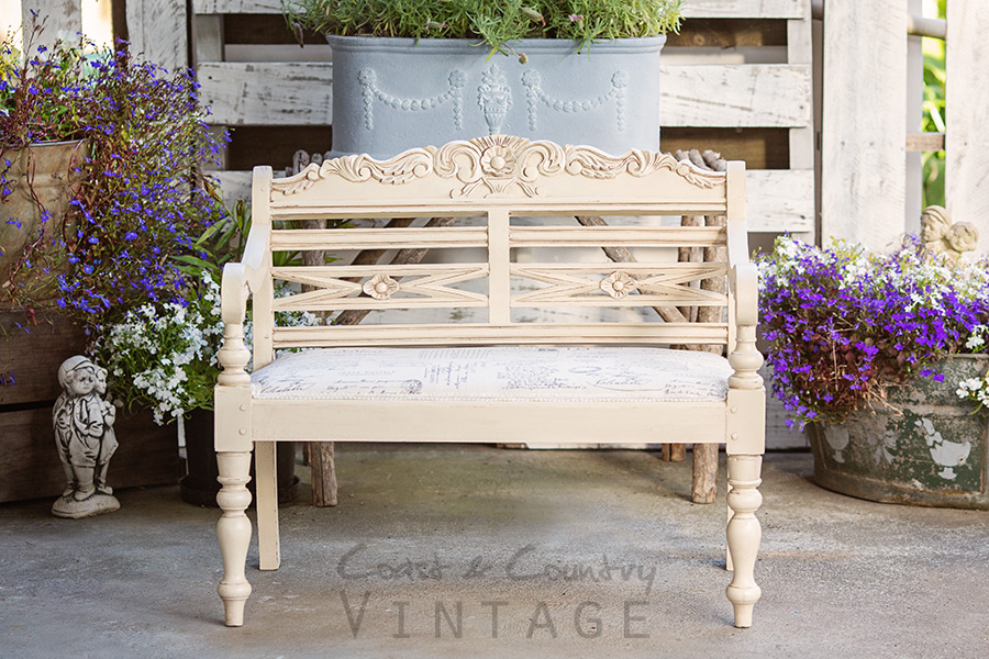 Shabby on sale chic bench