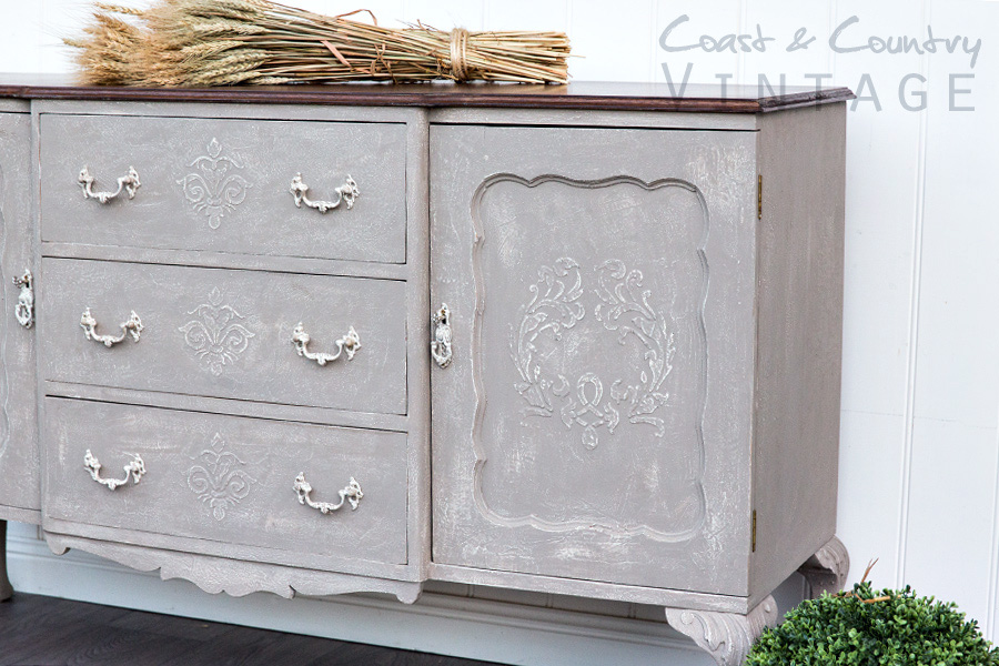 Raised Stencils with Coast & Country Vintage
